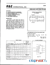 Datasheet SCL4527BS производства R&E