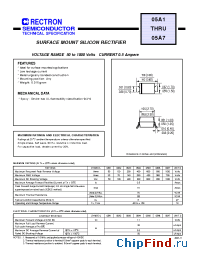 Datasheet 05A4 manufacturer Rectron