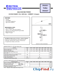 Datasheet 1N4007 manufacturer Rectron