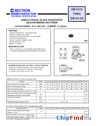 Datasheet DB1512S-T производства Rectron