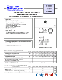 Datasheet DB152 производства Rectron