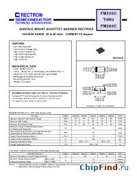 Datasheet FM220C-W производства Rectron