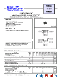 Datasheet FM301-W производства Rectron