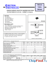 Datasheet FM340-W производства Rectron