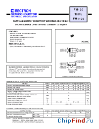 Datasheet FMB1100 производства Rectron