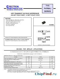 Datasheet P4FMAJ160A manufacturer Rectron
