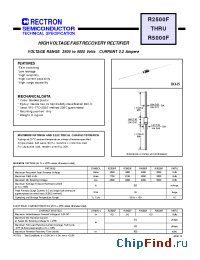 Datasheet R5000F-B производства Rectron