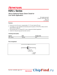 Datasheet HZS11LA1 производства Renesas