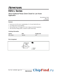 Datasheet HZU12LA1 производства Renesas