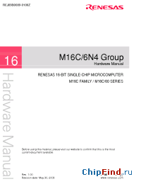 Datasheet M306N4FCTFP производства Renesas