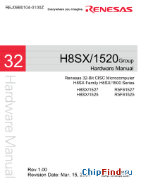 Datasheet R5F61527J40FP производства Renesas