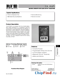 Datasheet DK1002R производства RFMD