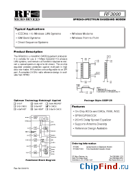 Datasheet RF3000PCBA производства RFMD