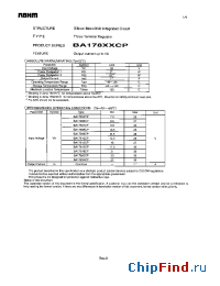 Datasheet BA17808CP manufacturer Rohm
