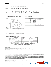 Datasheet BH29PB1WHFV manufacturer Rohm