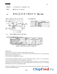Datasheet BH30FB1WHFV manufacturer Rohm