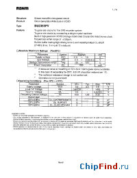 Datasheet BU2365FV manufacturer Rohm