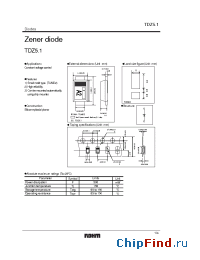 Datasheet TDZ11 manufacturer Rohm