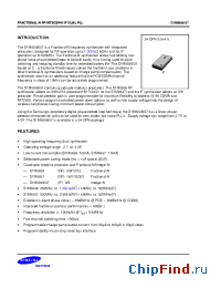 Datasheet DS_S1M8837 производства Samsung