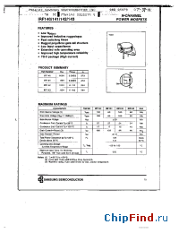 Datasheet IRF141 производства Samsung