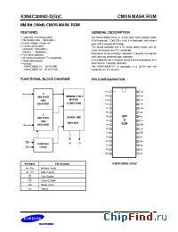 Datasheet K3N4C3000D-DGC manufacturer Samsung