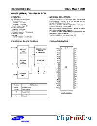 Datasheet K3N7C4000B-DC manufacturer Samsung