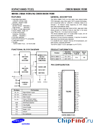 Datasheet K3P4C1000D-TC manufacturer Samsung