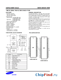 Datasheet K3P5C1000F-GC manufacturer Samsung