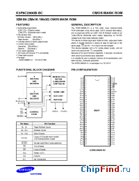 Datasheet K3P6C2000B-SC manufacturer Samsung
