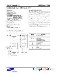 Datasheet K3P7V1000B-YC manufacturer Samsung