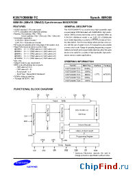 Datasheet K3S7V2000M-TC20 manufacturer Samsung