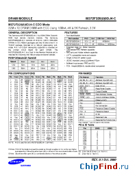 Datasheet K4E660412D-JC/L manufacturer Samsung