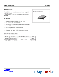 Datasheet KA2295-Q производства Samsung