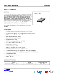 Datasheet KD16901A производства Samsung