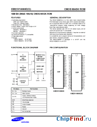 Datasheet KM23V16000D-10 производства Samsung