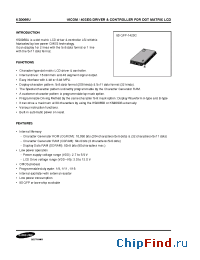Datasheet KS0066U производства Samsung