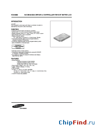 Datasheet KS0068B производства Samsung
