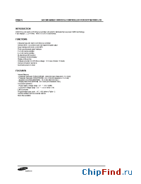 Datasheet KS0075 производства Samsung