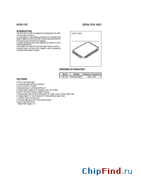 Datasheet KS0118C производства Samsung