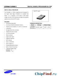 Datasheet KS9286 производства Samsung