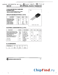 Datasheet KSC1187 производства Samsung