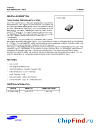 Datasheet S1A0905 manufacturer Samsung
