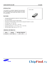 Datasheet S1A2223X01 manufacturer Samsung