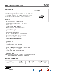 Datasheet S1L9226X01 manufacturer Samsung