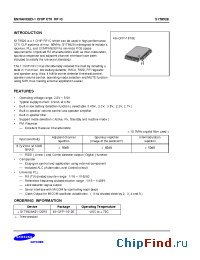 Datasheet S1T8528X0 manufacturer Samsung