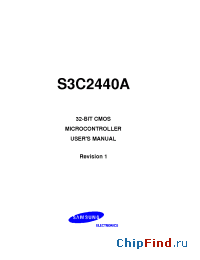 Datasheet S3C2440A производства Samsung