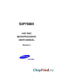 Datasheet S3P7588X производства Samsung