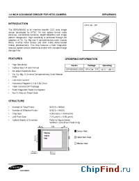 Datasheet S5F425NX03 производства Samsung