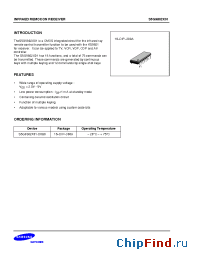 Datasheet S5G9802X01-D0B0 производства Samsung