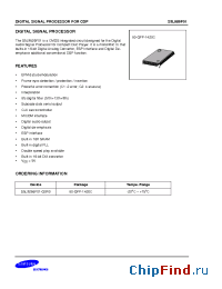 Datasheet S5L9286 производства Samsung
